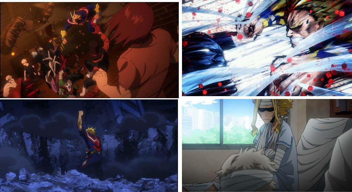 My Hero Academia's hideout raid anime arc (Image via Studio Bones)